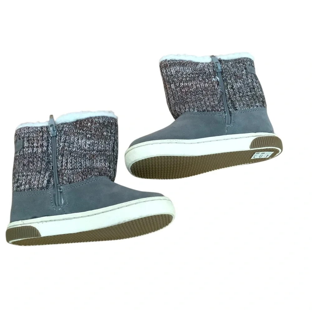 Stride Rite Kerri Sparkly Sweater Boots Comfort Excellent